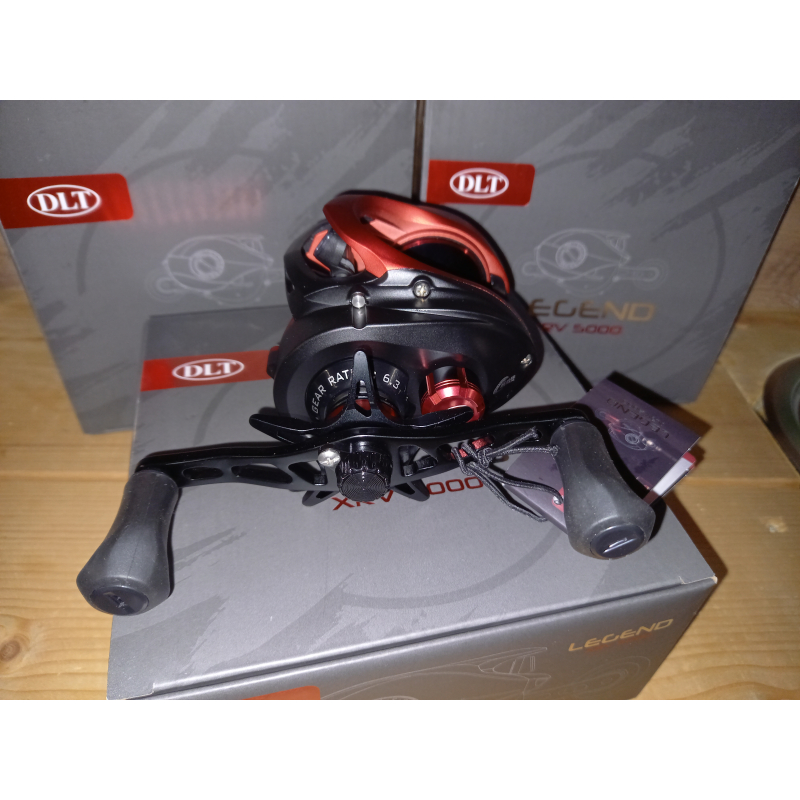 DLT Legend XRV5000 Baitcasting Reel (LH) 17 kilo!