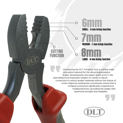 DLT Crimping Pliers (incl. 3maten hulzen)