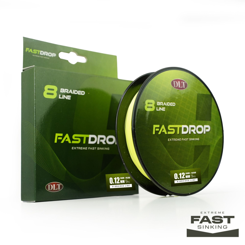 DLT FastDrop 8Braid gevlochten lijn (200m)