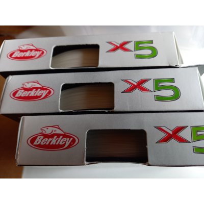 Berkley X5 Gevlochten lijnen (300m)