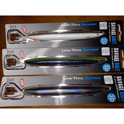 Line-Thru Sandeel 15cm (Savage Salt)