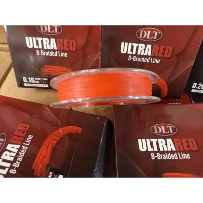 DLT UltraRed 8Braid gevlochten lijnen (200m)