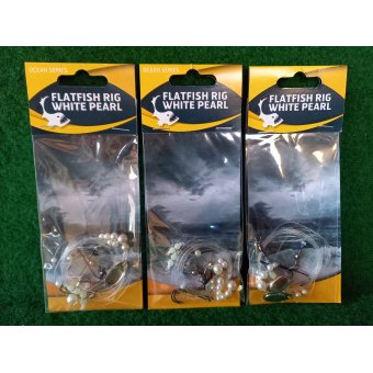 Flatfish Rig White Pearl #1