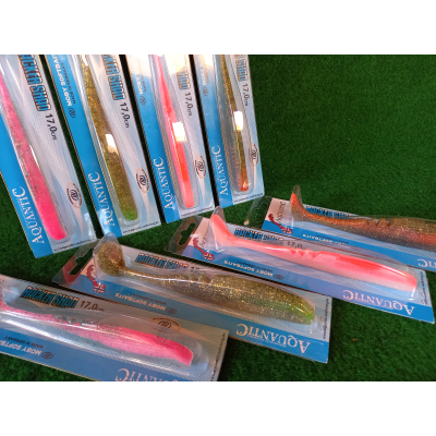 (Moby) Aquantic Racker Shad 17cm...Noorwegen kleuren