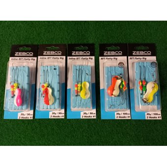 Flatty Rig 30g (Platvis onderlijn met lepel)