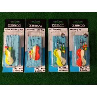 Flatty Rig 50g (Platvis onderlijn met Lepel)