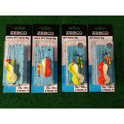 Flatty Rig 50g (Platvis onderlijn met Lepel)