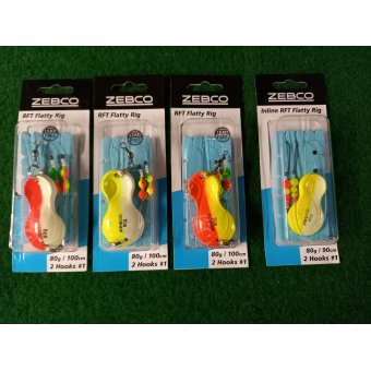 Flatty Rig 80g (Platvis onderlijn met Lepel)