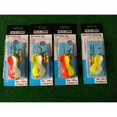 Flatty Rig 80g (Platvis onderlijn met Lepel)