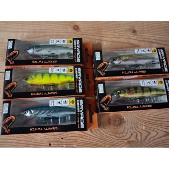 Gravity Twitch pluggen (Twitchbaits) Savage Gear 95mm/15g