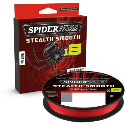 Spiderwire Stealth Smooth X8 Red (300m)